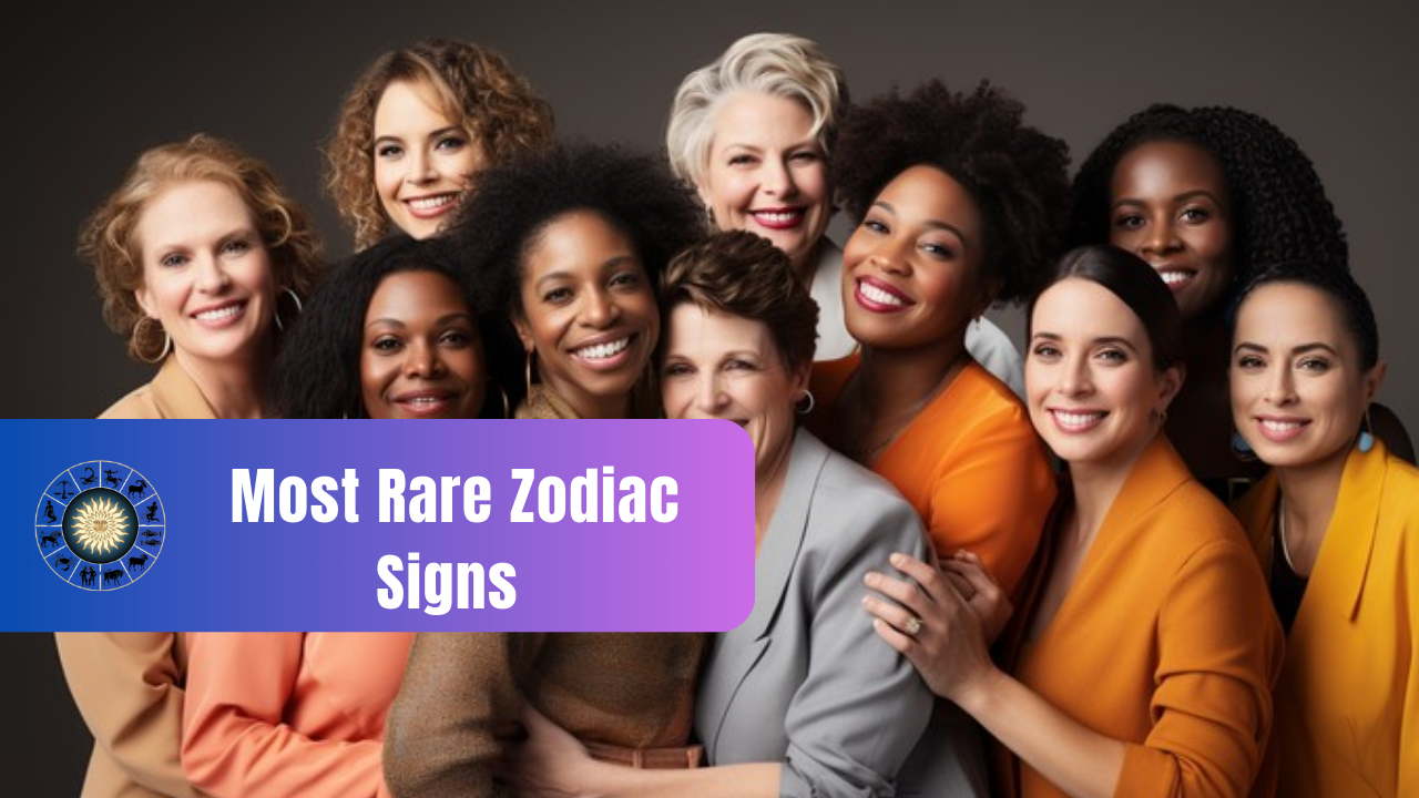 what are the most rare zodiac signs