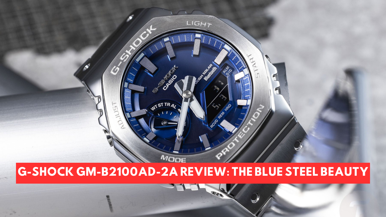 G-Shock GM-B2100AD-2A review: The blue steel beauty